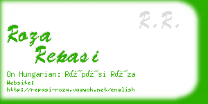 roza repasi business card